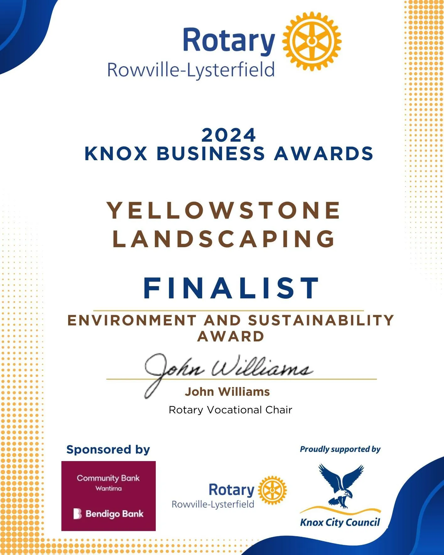 Yellowstone team celebrating award win